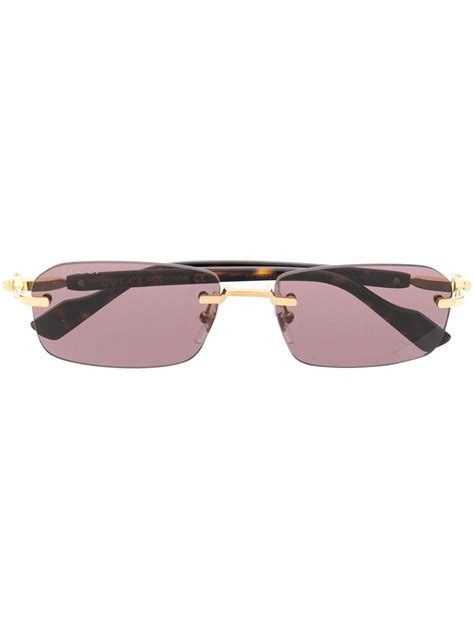 gucci women's designer glasses|gucci rimless glasses for women.